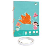 3D Geometry Mathematics Learning Book, 3D Geometry Learning Toy with 9/12/15 Bodies, Interactive Educational Game for Students, Homeschool, Beginners, Preschool Children, Travel, Group Work