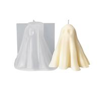 3D Ghost Silicone Mould | Halloween Ghost Candle Mould | Silicone Resin for Ghost Decorations, Home Decorations, for Making