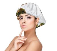 3D Giraffe South Africa,Adjustable Silk Hair Wrap Adult's Satin Sleeping Cap Hair Women's Elastic Sleep Bonnet