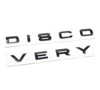 3d Glossy Black Letter Discovery Car Rear Front Badge Emblem Decal Sticker For Front Hood Rear Trun