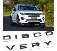 3d Glossy Black Letter Discovery Car Rear Front Badge Emblem Decal Sticker For Front Hood Rear Trun