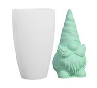 3D Gnome Mold,3D Gnome Christmas Decorations - Aromatherapy Gypsum Resin Mold, DIY Christmas Dwarf, Epoxy Plaster, Silicone Cute Decorations