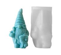 3D Gnome Silicone Moulds, Christmas Gnome Candle Moulds, Faceless Doll Resin Epoxy Molds DIYs Craft for Candle Making