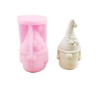 3D Gnomes Epoxy Resin Mold Plaster Flower Silicone Home Ornaments Decorations Casting Tool Silicone Mold for Feet