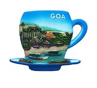 3D Goa India Souvenir fridge magnet,Home & kitchen decoration Goa India refrigerator magnet