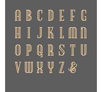 3D Golden Brass House Plaque Numbers 6 Cm Wall Villa Hotel Door Plates Adhesive Hollow Digital Dormitory Home Office Number DIY Yard Street Address Mailbox Sign Decor Figures Labels (1pc A-Z)