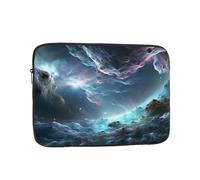 3D Graphics Universe Space Laptop Case 17 inch, Shockproof Protective Computer Sleeve Cover Water Resistant Laptop Bag Carrying Tablet Cover Briefcase Handbags Gifts for Men Women