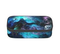 3D Graphics Universe Space Print Fashionable Functional Pencil Case Convenient Daily Use Storage Makeup Toiletries