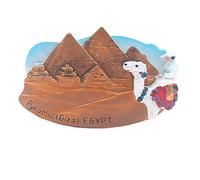 3D Great Pyramid of Giza Cairo Egypt Fridge Magnet Souvenir Gift Collection Home & kitchen Decoration Magnetic Sticker Cairo Egypt Refrigerator Magnet