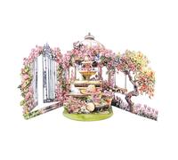 3D Greeting Cards Congratulations Supplies Garden Theme for the | Valentine's Day Cards for Craft Lovers Parents Husband Collectors Boyfriends Little Friends