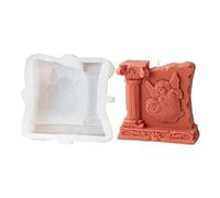 3D Gypsum Mold Silicone for Cake Decorating Practical Aromatherapys Crafting Jewelry Supplies Silicone