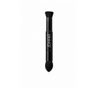 3D Hair Dual-Ended Hairline Powder Brush - Precision Hair Makeup Brush Set with Sponge Tip for Seamless Blending - Ideal as a Hair Concealer Brush, Root Touch Up