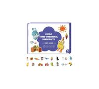 3D Handmade Origami Book,Easy Handmade Craft 3D Paper Models,Origami Kit for Crafts & Art,Moving Paper Craft Book,Handmade Animal Figurine for Bookshelf Decor