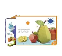 3D Handmade Origami Book, Fun DIY Pre-Cut 3D Paper Art Model, Moving Paper Craft Book, Easy Handmade Animal Figurine Sculpture, Tool-Free Design, Origamis Games, for Bookshelf Decor (A1)