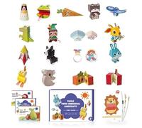 3D Handmade Origami Book, Fun DIY Pre-Cut 3D Paper Models, Origami Kit for Crafts & Art. for Home Decor, Moving Paper Craft Book, Art Projects Supplies, Handmade Gifts (Classic)