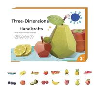 3D Handmade Origami Book, Moving Paper Crafts Book, Easy Handmade Craft 3D Paper Models, Fun DIY Origami Paper Craft Kit, Tool-Free Design for Bookshelf Decoration (B)