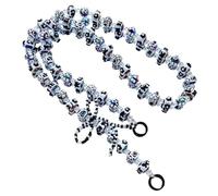 3D Handpainted Beaded Phone Charm Adjustable Wrist Strap For Women Girls Stylish Crossbody Shoulder Bag Chain Accessory
