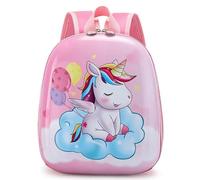 3D hard shell cute cartoon backpack, Preschool Rucksack, children's schoolbag(E)