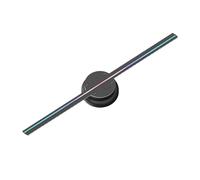 3D HD Hologram Fan Projector Wifi LED Float Sign Player Shop Advertise Wedding Party Display Light (Size : 40CM)