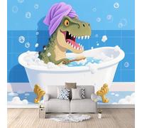 3D HD Printing Wallpapers Dinosaur 200x140cm,Large Wall Mural Funny,Murals Suitable for Bedroom, Living Room, Children's Room, Home Decoration,TV Background Wall