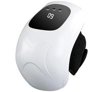 3D Heating Knee Massager, Knee Massager with Vibration, Cordless Rechargeable Knee Wrap with 16 LED Lights, 5-Level Heat, Adjustable Temperature 0-60°C, for Knee, Shoulder, Elbow Ideal for Home Use