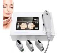 3D Hifu Device for Tightening Fine Lines and Forehead Wrinkles, Professional Face and Neck Lifting Device Anti-Aging Wrinkle Removal and Beauty Care 3Heads(3heads)