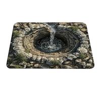 3D Hole Carpet - Optical Illusion Area Rug | 3D Effect Floor Rug | Abstract Non Slip Polyester Home Textile, Visual Trap Design Carpet for Living Room Bedroom Study Entrance Sofa Side Dorm