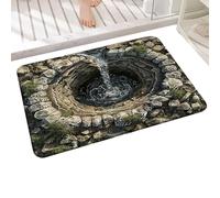3d Hole Rug - Deep Pit Illusion Carpet, Hyper Realistic Floor Mat, Anti Skid Base Tough Weave, Dramatic Spatial Effect Brightens Interiors, Advanced Decorative Textile, Living Space 19.69x31.5 Inches