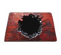 3D Hole Rug for Home Optical Prank Interactive Play with and Family Members (B, 40x60x1cm)