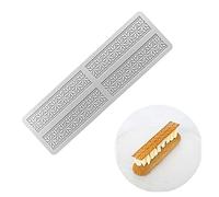 3D Hollow Leaf Fondant Lace Mold Multi Leaves Flower Candy Mold Chocolate Sugar Craft Cake Decoration Cupcake Top (G Flower_10.96 * 3.4 * 0.12inch)