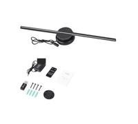 3D Hologram Fan, 15.74" 3D Hologram Fan Stereo Floating Advertising Machine Wall Mounted Upload by Phone App PC for Bar,Casino,Party(40cm Normal Edition)