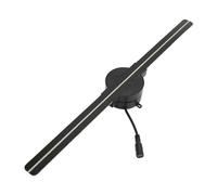 3D Hologram Fan 16.5in 2000x224 WiFi 3D Projector With 224 LED Light Beads For Business Store Advertising Wide Viewing Angle