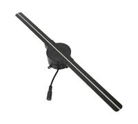 3D Hologram Fan, 16.5in 2000x224 WiFi 3D Projector with 224 LED Light Beads for Business Store Advertising High Brightness