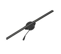 3D Hologram Fan, 16.5in 3D Hologram Fan 2000x224 WiFi 3D Projector With 224 LED Light Beads For Business Shop Advertising,3D Animation Video Projector