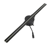 3D Hologram Fan, 16.5in 3D Hologram Projector with 224 HD LED Light Beads 2000x224 3D Hologram Projector Advertising Display for Business Store Advertising