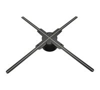 3D Hologram Fan 19.3 Inch/50cm,3D Holographic Fan with WiFi and Bluetooth,560 Highlight LEDs and 2000 cd/m² Brightness,1500 Free 3D Video,3D Holographic Projector for Store Display,Events,Exhibition