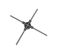 3D Hologram Fan, 20.5 Inches 624 LED Lamp Beads 3D Hologram Projector Advertising Wall-mounted Machine Wifi Control With Audio for Bar,Casino,Party