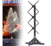 3D Hologram Fan 3 PCS Splicing Units, 3D Hologram Projector, LED Lamp Beads Rotating Imaging Vertical Advertising Machine, Hologram Christmas Tree, Support Mobile App Wifi