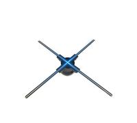 3D Hologram Fan, 3D Hologram Fan Advertising Projector Wifi Led Sign Holographic Lamp Remote Support Images And Video for Bar,Casino,Party(T45 Set)
