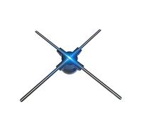 3D Hologram fan,3D Hologram Projector, 22.04 3D Hologram Fan Display Stereo Floating Advertising Machine Fan 1080P HD Trade Show LED Display Fan for Business Store Signs,Bar,Casino,Party