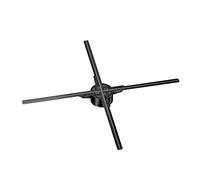 3D Hologram fan,3D Hologram Projector, Naked Eye 3D Holographic Projection Led Lamp Suspended Aerial Imaging Wall Hanging Advertising Machine Stereo Fan Splicing Screen 65cm for Business Store Signs,B