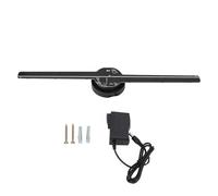 3D Hologram Fan 42cm 224LED 16GB Holographic Projector, WiFi Lamp with Beads, Holographic Charging, 3D Advertising, Light Image Anime character projection,Parties