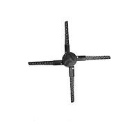 3d Hologram Fan 43cm WiFi 3D Holographic Projector Hologram Player Naked Eye LED Display Fan Advertising Light 3D APP Control 510 LEDs Christmas Holographic Projector