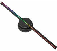 3d Hologram Fan, 45CM, 352 LED Beads Naked Eye 3D Holographic Fan Projector, 3D Naked Eye Holographic Video Advertising Projector