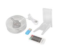 3D Hologram Fan 48 LEDs WiFi APP Remote Control Built in Speaker Holographic Advertising Display with Memory Card