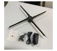 3D Hologram Fan 64cm Indoor Digital Screens Naked Eyes 3d Fan Holographic Display For Wedding Advertising Display Anime character projection,Parties