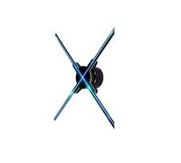 3D Hologram Fan, 65 Cm 3d Holographic Fan Light Vedio Hologram Fans Display For Advertising 32GB 3D Holograph Holo Fan Projector 65x