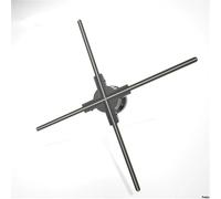 3D Hologram Fan 80CM Holographic Fan Light Projector Advertising HD Hologramm 3D LED Player Wifi Remote Multiple Splicing Display Screen Anime character projection,Parties