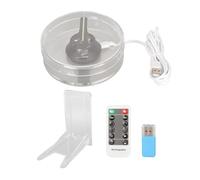 3D Hologram Fan Built In Speaker Lightweight Holographic Advertising Machine Support WiFi APP Low Noise