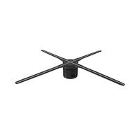 3d Hologram Fan Fan Advertising Machine Naked Eye 3D Holographic Projection Stereo Imaging 70 Wall-mounted Aerial Floating Imaging Party decorations Christmas Holographic Projector ( Size : 65cm )